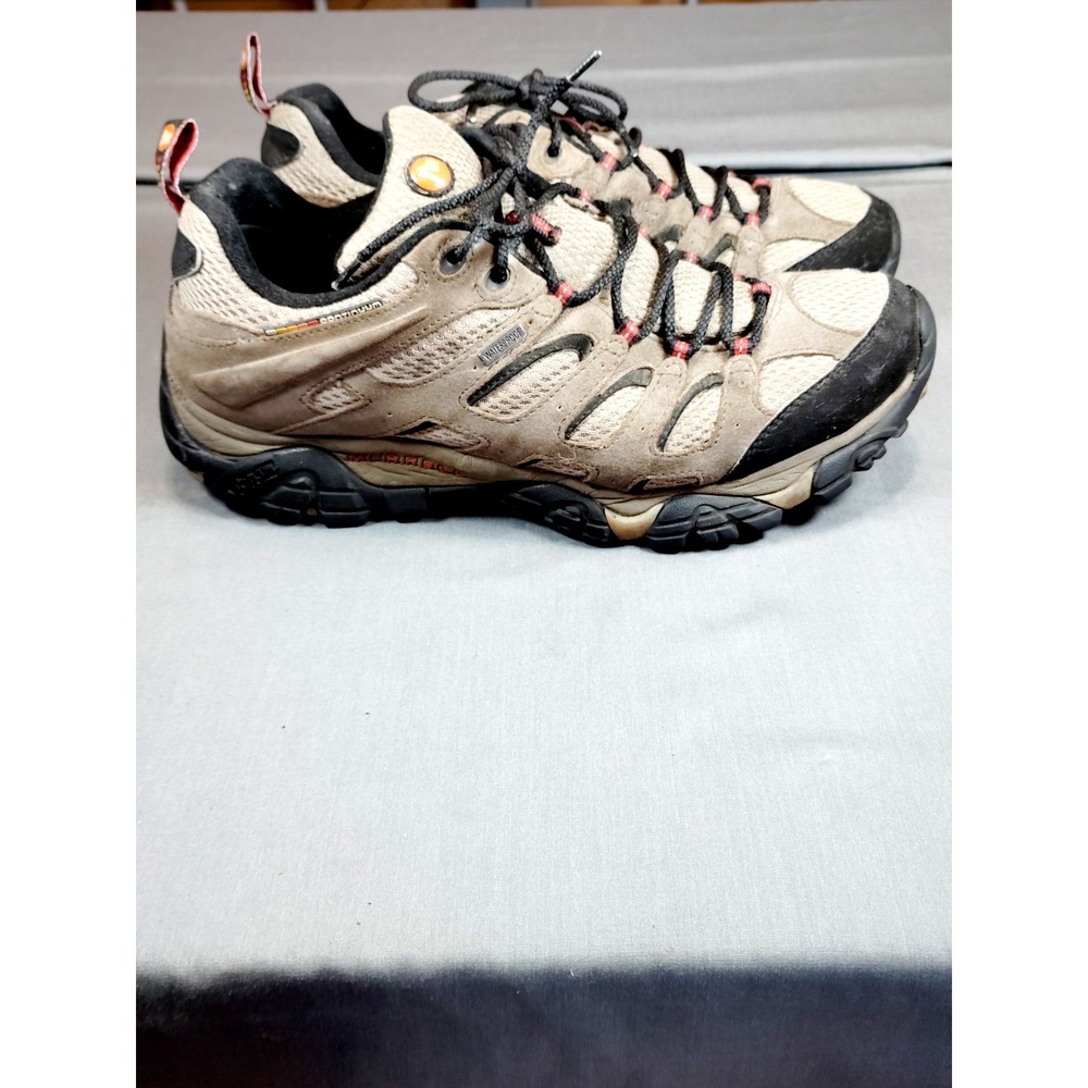 Merrell Moab Ventilator Hiking Shoes Men 12 Gray Suede Mesh Athletic Classic*